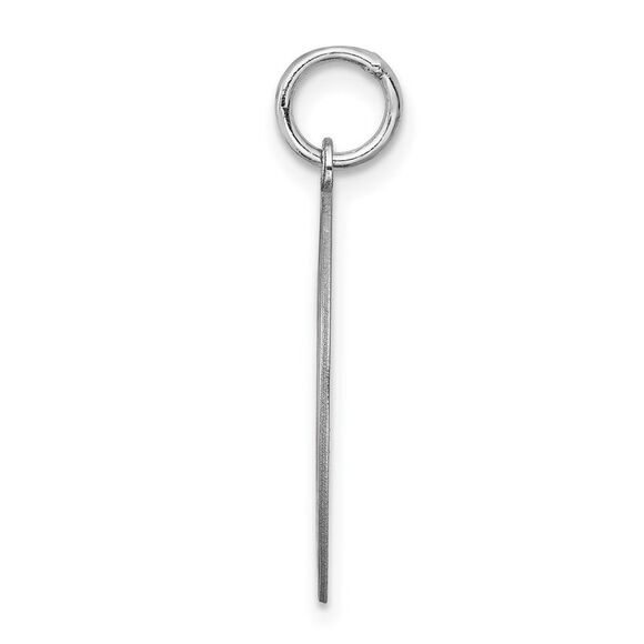 Sterling Silver Laser Etched Shetland Sheepdog Dog Pendant, 19mm - Picture 2 of 5